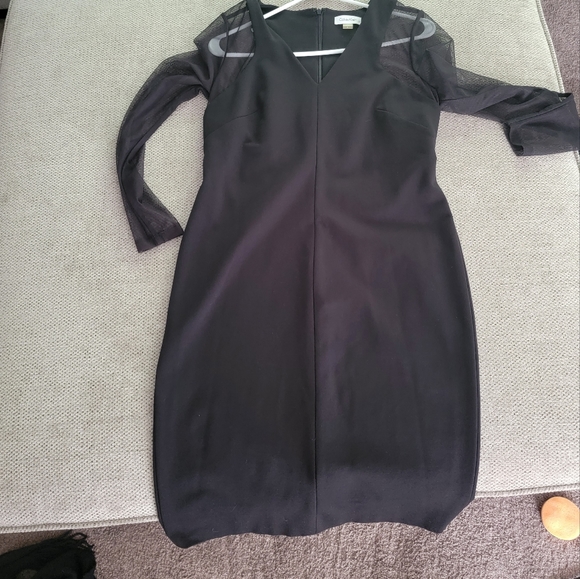 Mesh sleeve midi - Picture 1 of 3